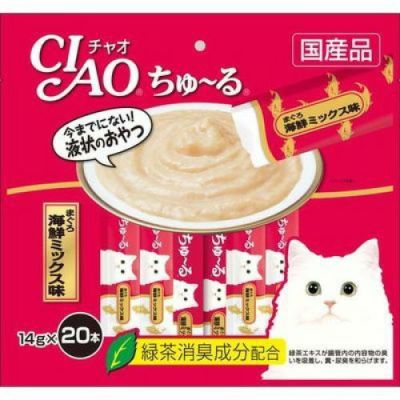 ちゅーるグルメ かつお海鮮バラエティ 14g x120本【同梱A